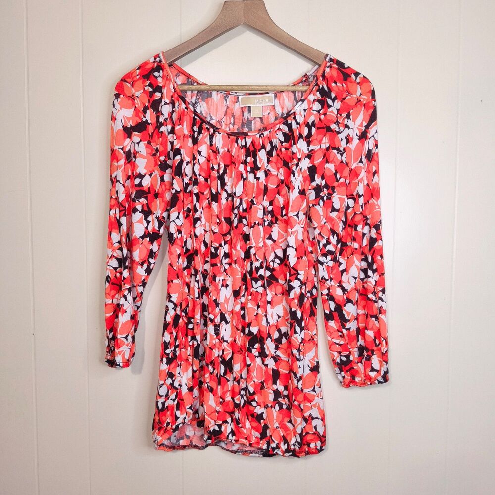 MICHAEL Michael Kors Floral Knit Top